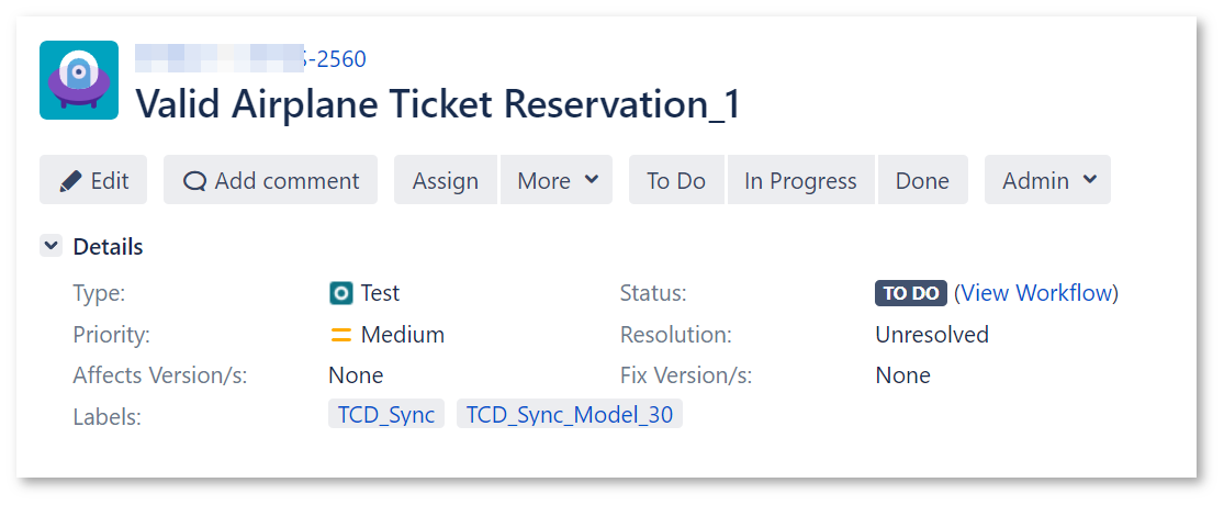 Figure 20 - Sync labels