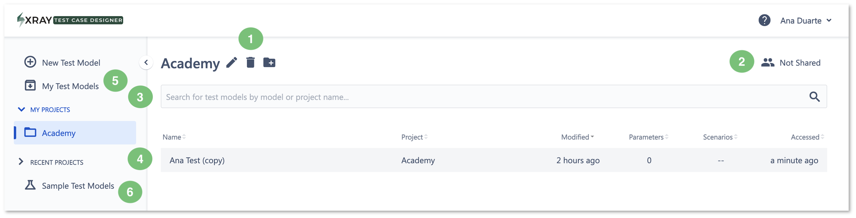 Figure 21 - My projects