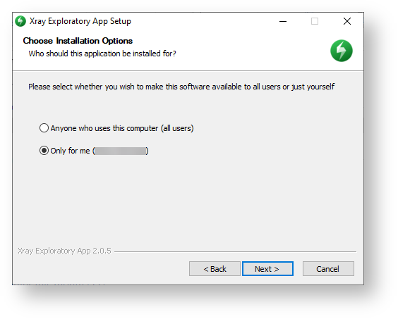 Xray Exploratory App > Installing Xray Exploratory App Desktop Application > image2023-10-23_14-22-47.png