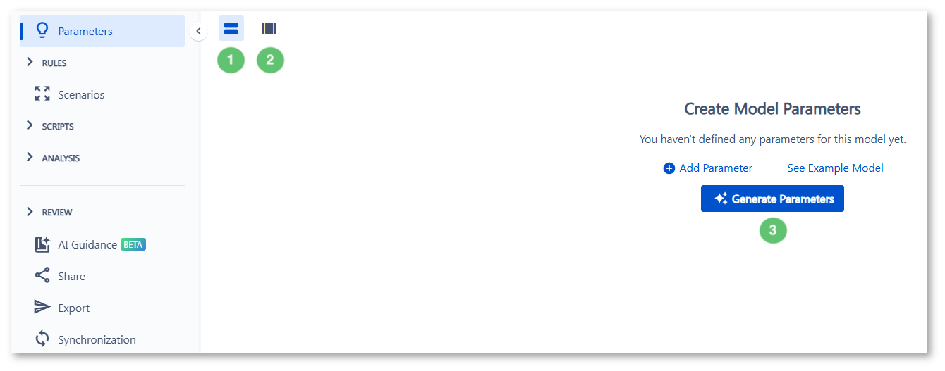 Figure 1 - Parameters