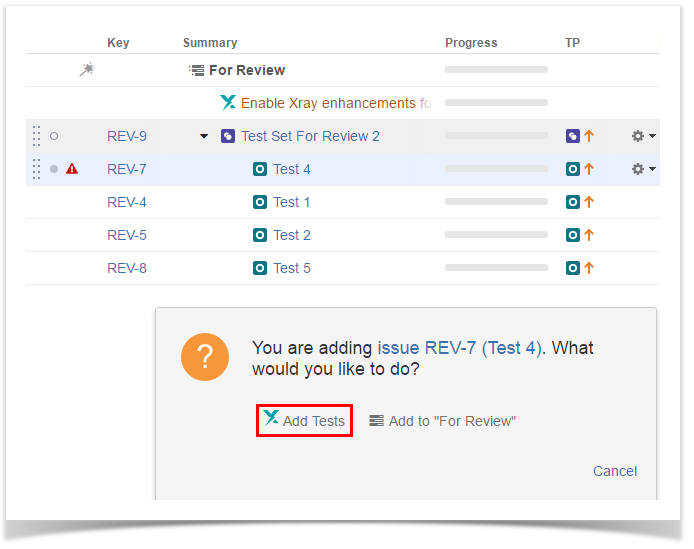 Xray for Jira 3.1 > Integration with Structure > TSadd.png