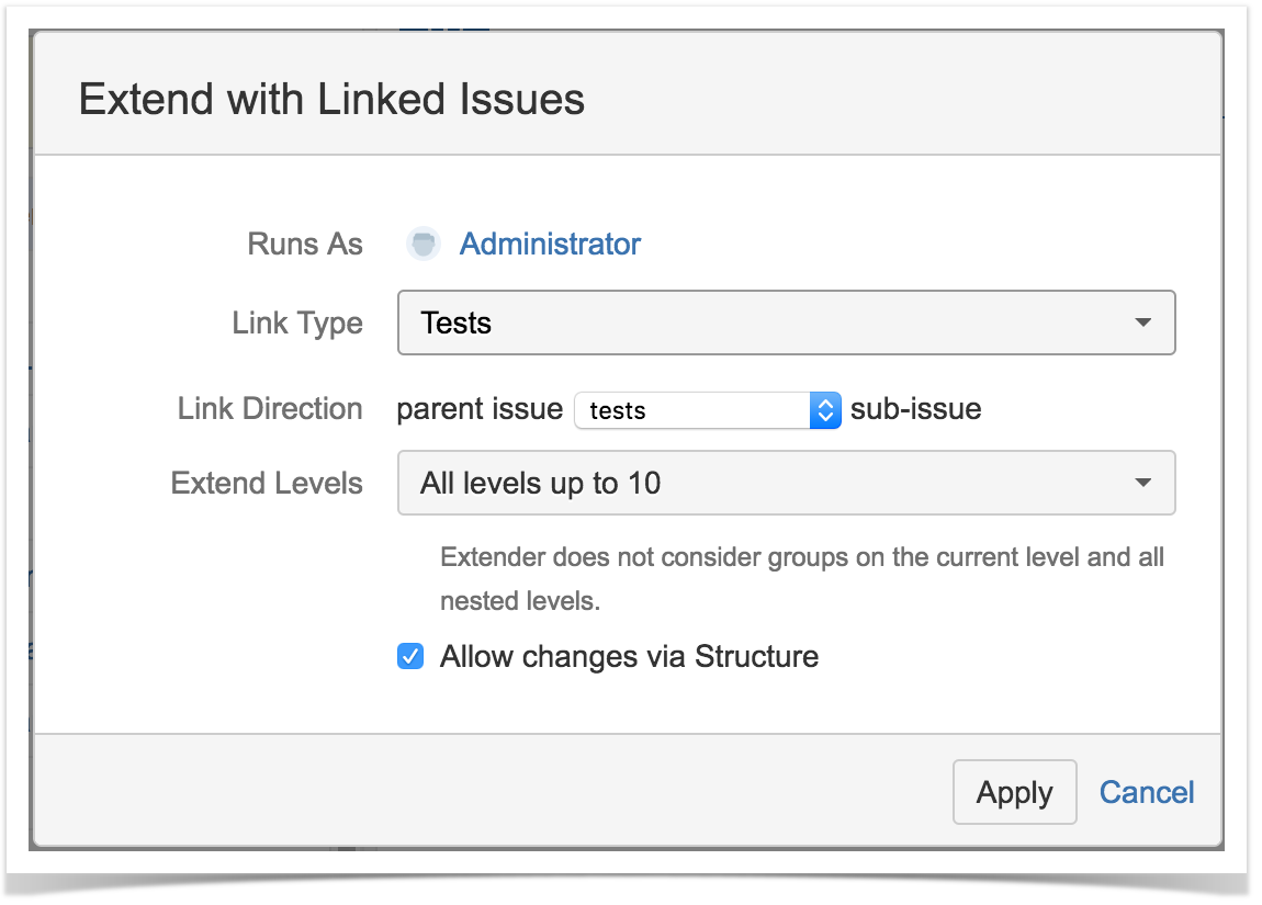 Xray for Jira 3.1 > Integration with Structure > image2017-4-19_16-1-28.png