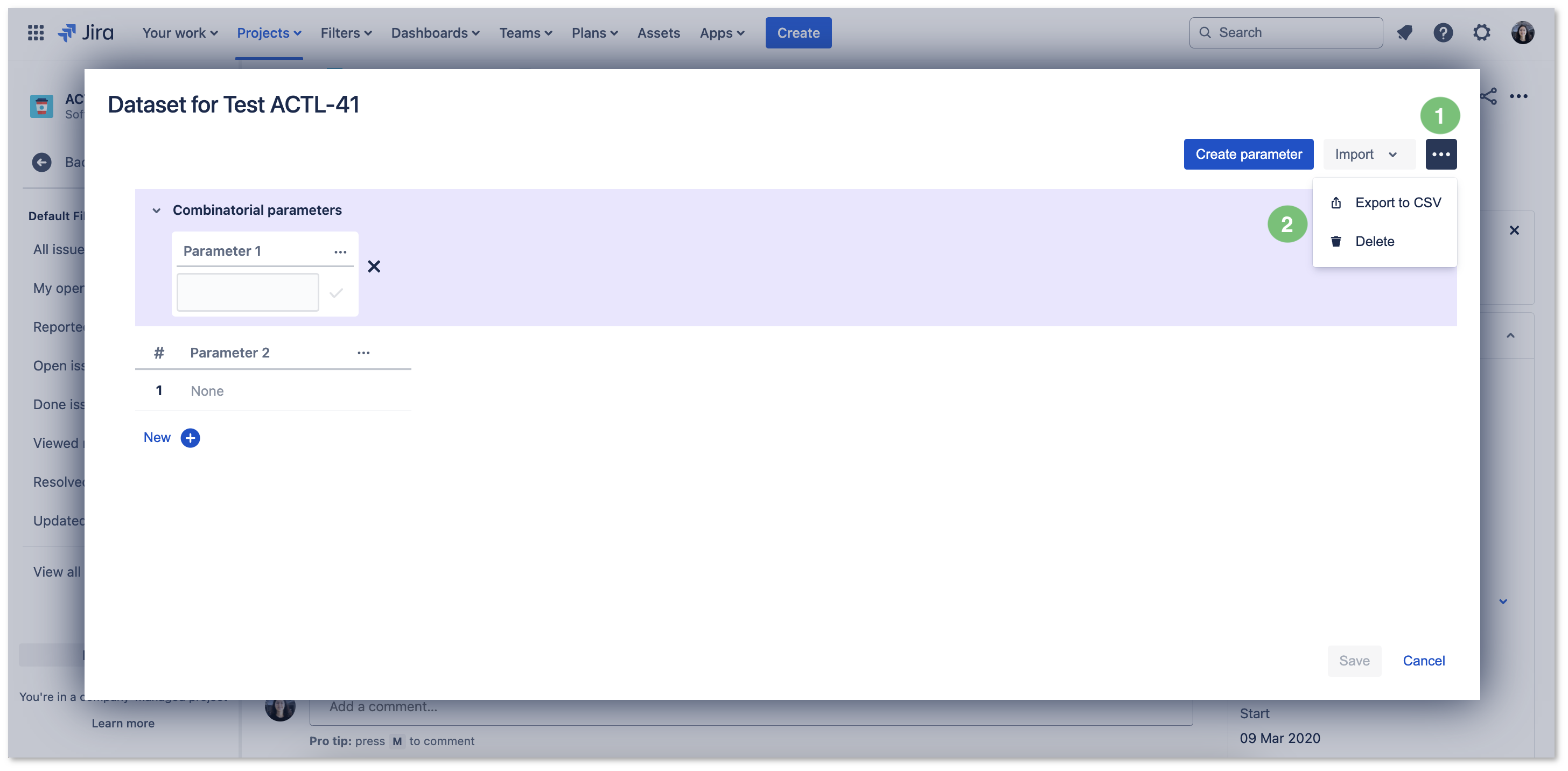 Figure 22 - Export