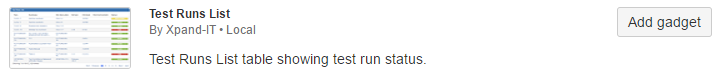 Xray 6.1.0 > Test Runs List Gadget > Capture.PNG